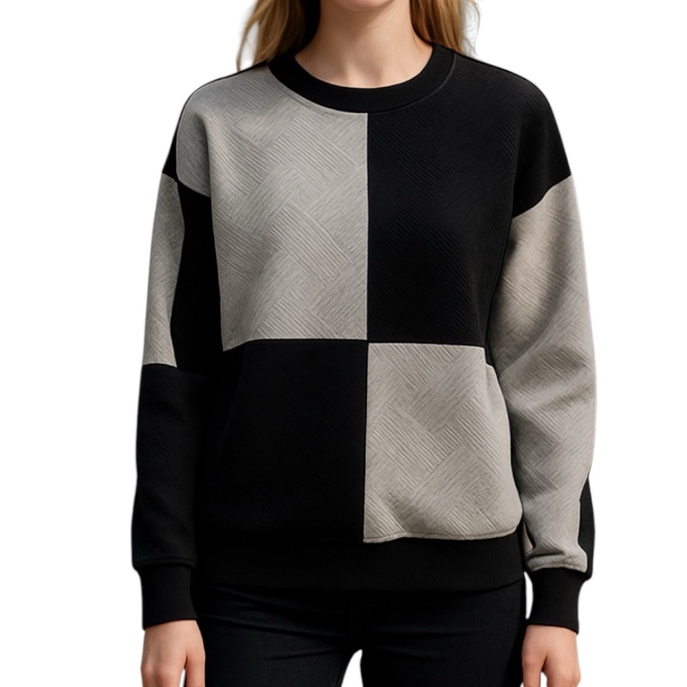 C3- Liam & Co. - SIZE LARGE - Textured Sweater